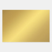 kerstversieringen, goudkoorts en kerstcadeautjes inpakpapier vel (Voorkant 2)