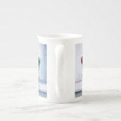 Kerstversieringen in de Chinese Mok van wijnbril (Achterkant)