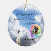 Kerstversieringen in de regenboogbrug - Pet Sympat Keramisch Ornament (Links)