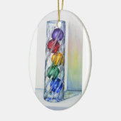 kerstversieringen in Vase Oval Ornament (Links)