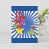 kerstversieringen kaart (Staand voorkant)