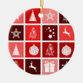 KERSTVERSIERINGEN KERAMISCH ORNAMENT (Voorkant)