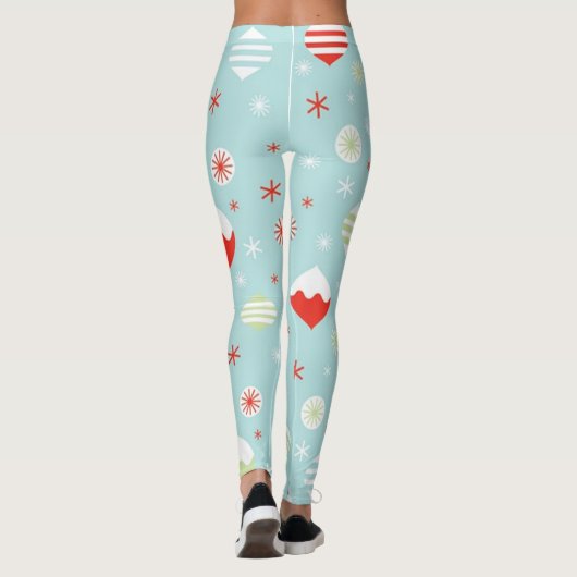  kerstversieringen leggings (Achterkant)