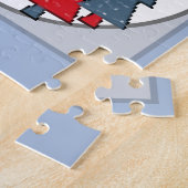 kerstversieringen legpuzzel (Zijkant)
