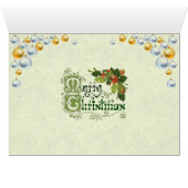 kerstversieringen met borduurwerk (Binenzijde Horizontaal (Onderkant))