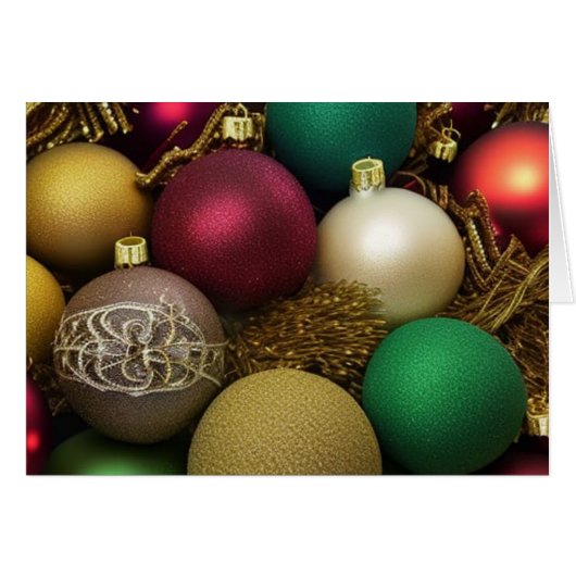 kerstversieringen met borduurwerk (Voorkant Horizontaal)