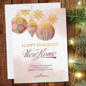 Kerstversieringen Mijn nieuwe thuisfeestdag Aankondiging