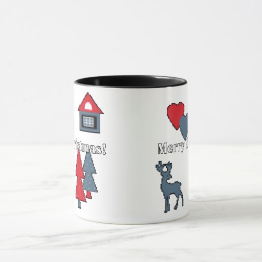 kerstversieringen mok (Midden)