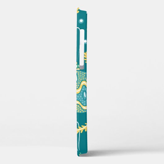 kerstversieringen naadloos. Bright Case-Mate iPhone Case (Achterkant / Links)