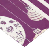 kerstversieringen op Plum Tablecloth Tafelkleed (Gekanteld)