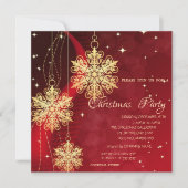 Kerstversieringen, RedCorporate-kerstfeest Kaart (Voorkant)