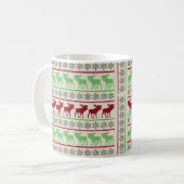 KERSTVERSIERINGEN RENDIER KOFFIEMOK (Voorkant links)