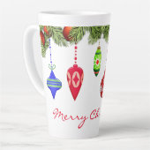  kerstversieringen/Retro Latte Mok (Linkerhoek)