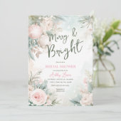 Kerstversieringen, Sneeuwvlok vrijgezellenfeest Kaart (Staand voorkant)