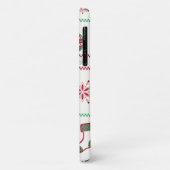 Kerstversieringen, sneeuwvlokken en kousen Case-Mate iPhone case (Achterkant/links)