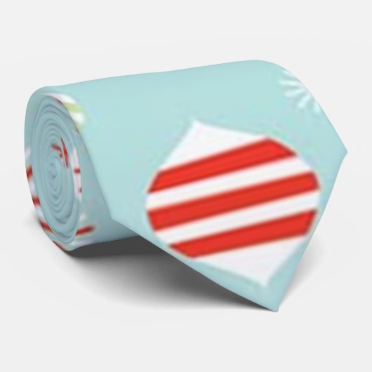 kerstversieringen stropdas (Opgerold)