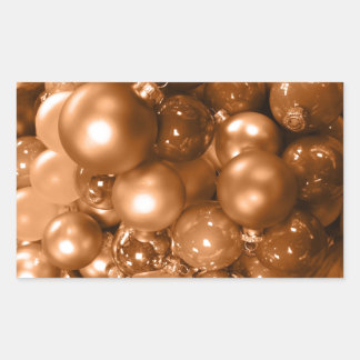 kerstversieringen vakantiebomen kleine cadeautjes rechthoekige sticker