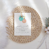 Kerstversieringen Winter Geslacht onthullen Kaart