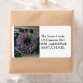 kerstversieringslabel etiket (Insitu)