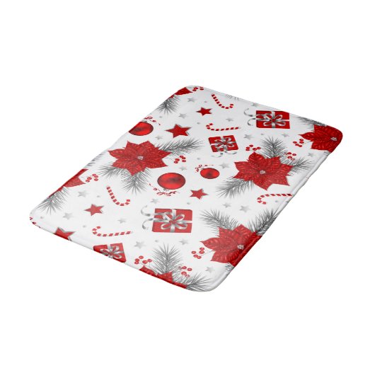 kerstversieringspatroon badmat (Gekanteld)