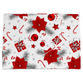 kerstversieringspatroon groot cadeauzakje (Voorkant)