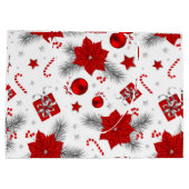 kerstversieringspatroon groot cadeauzakje (Achterkant)