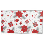 kerstversieringspatroon kussensloop (Voorkant-Links)