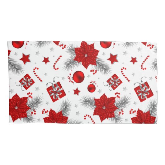 kerstversieringspatroon kussensloop (Achterkant-Rechts)