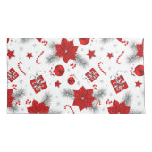 kerstversieringspatroon kussensloop (Achterkant-Links)