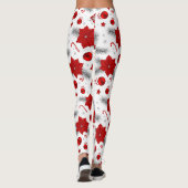 kerstversieringspatroon leggings (Achterkant)