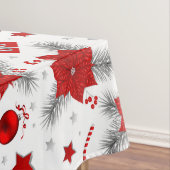 kerstversieringspatroon tafelkleed (Voorbeeld)