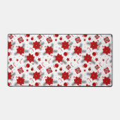 kerstversieringspatroon voor verpakkingspapier bureaumat (Voorkant)