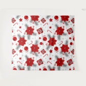 kerstversieringspatroon wandkleed (Voorkant (horizontaal))