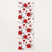 kerstversieringspatroon yogamat (Achterkant)