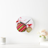 Kerstversieringszalen tegenwoordig ronde klok (Huis)