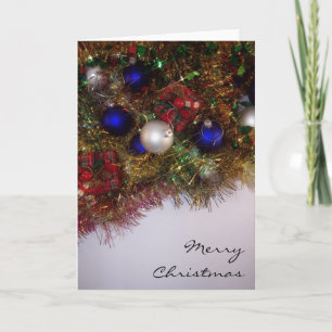 kerstversierkaart feestdagen kaart