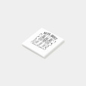 Kerstverslaafd Notenkraker Kerstmis Funny Post-it® Notes (Schuin)