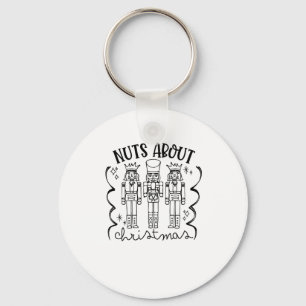 Kerstverslaafd Notenkraker Kerstmis Funny Sleutelhanger