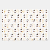 Kerstverslaafden Angel - Verpakkingspapier - Meisj Inpakpapier Vel (Voorkant 3)