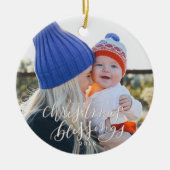 Kerstverslaafden Keramisch Ornament (Voorkant)