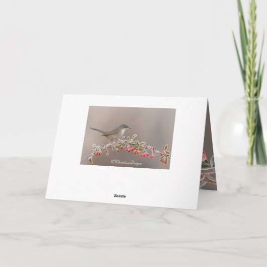 Kerstverslaafden, liefdesvreugde, Luke 2:14 Feestdagen Kaart (Achterkant)