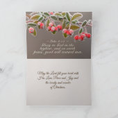 Kerstverslaafden, liefdesvreugde, Luke 2:14 Feestdagen Kaart (Binnen)