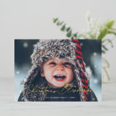 Kerstverslaafden Religieuze Folie Holiday Kaart (Staand Voorkant)