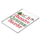 Kerstverslaving. Notitieboek (Linkerzijde)