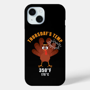 Kerstvertelling Grappige Kalkoenen Grap iPhone 15 Case