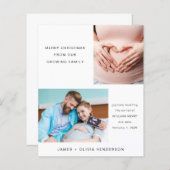 Kerstverwachting Groeiende familiekaart (Voorkant / Achterkant)