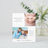 Kerstverwachting Groeiende familiekaart (Staand voorkant)