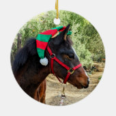 kerstveulen keramisch ornament (Achterkant)