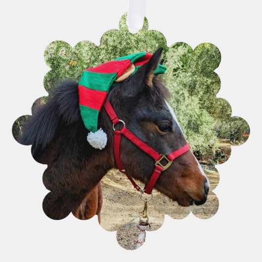 kerstveulen ornament kaart (Voorkant)