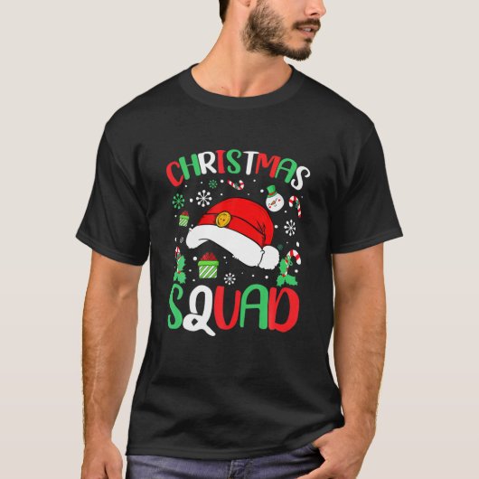 kerstviadengroep die overeenkomt met Kerstmis Pa T-shirt (Voorkant)